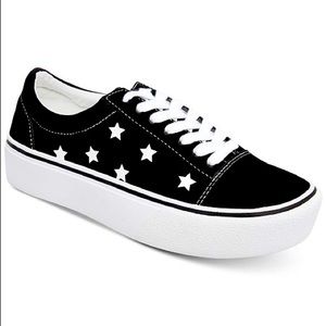 Steve Madden Black Star Sneakers